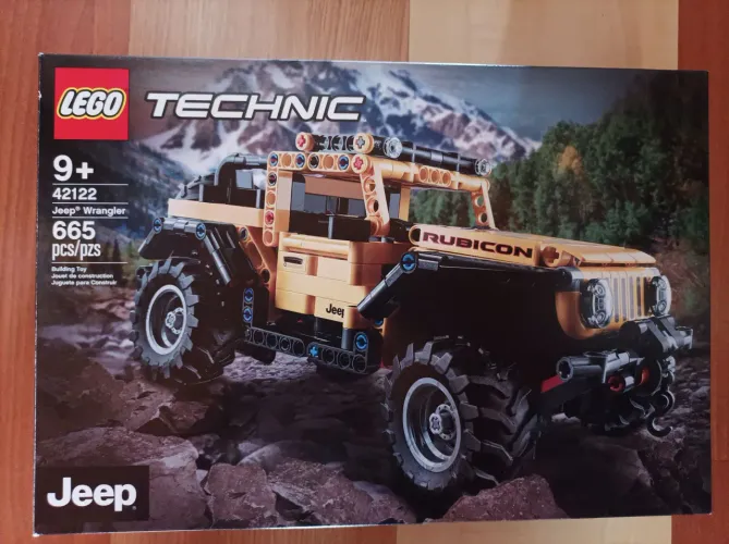 Lego Technic 42122 (jeep Wrangler) 665 Pçs