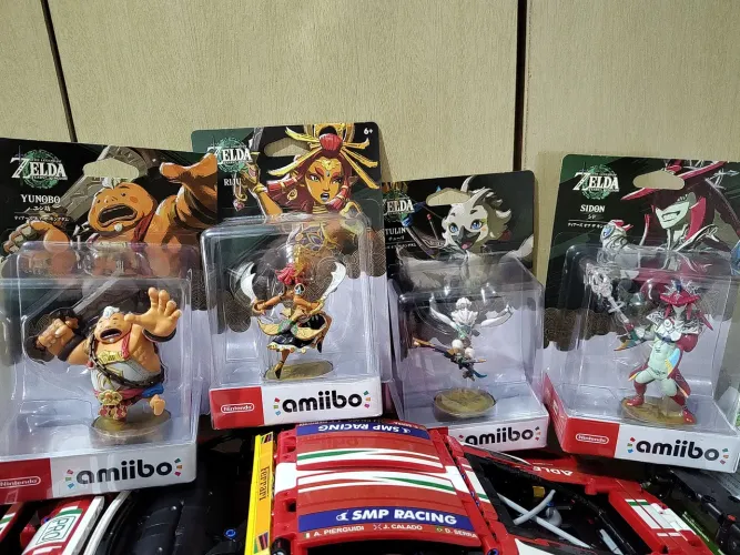 Amibos Tears of the kingdom. Pack com 4.
