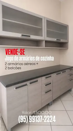 Vende-se Jogo de Armários de Cozinha