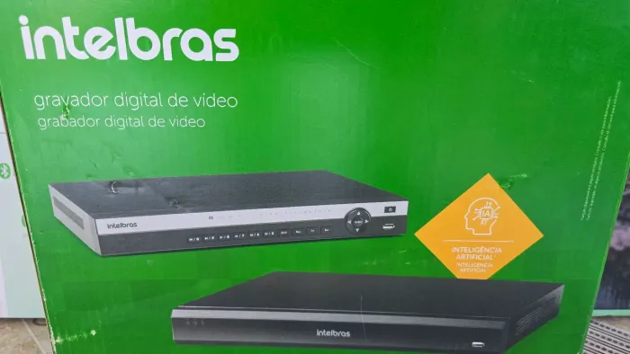Vendo ou troco dvr interbras 32 canais novo.
