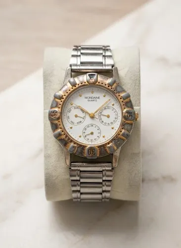 Relógio Mondaine 38mm Quartz Original Vintage