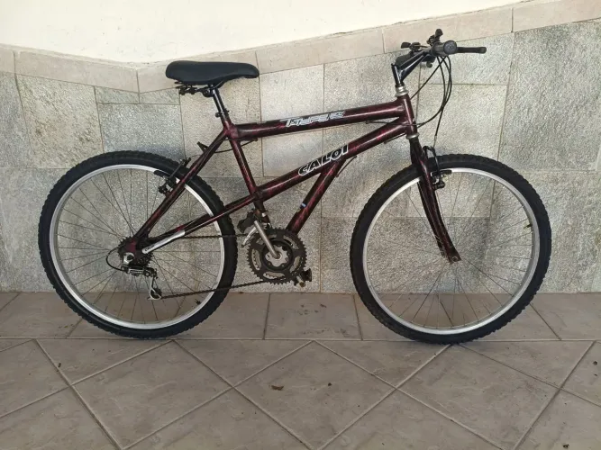 02 mountain bike aro 26 pneus novos