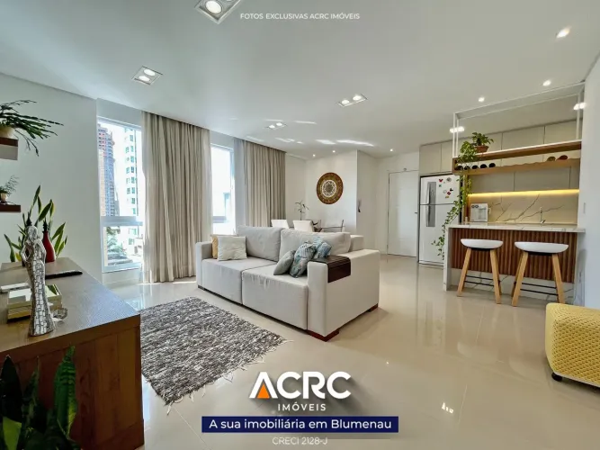 ACRC Imóveis - AP10632 - Apartamento com 03 Suítes para Locação no Bairro Velha em Blumena