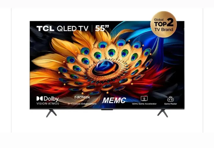 Tv 55 pegadas 4k QLED TCL