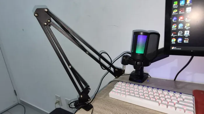Microfone de mesa