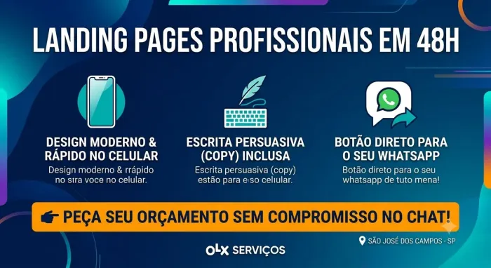 Crio Landing Page e Site Profissional 
