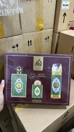 Kit queen of arabia 100ml+ miniatura 30ml + desodorante corporal