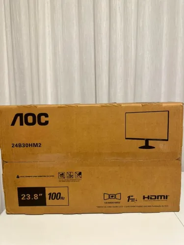 Monitor Gamer Aoc 24' Fhd 100hz Va 1ms Vga HDMI - 24b30hm2