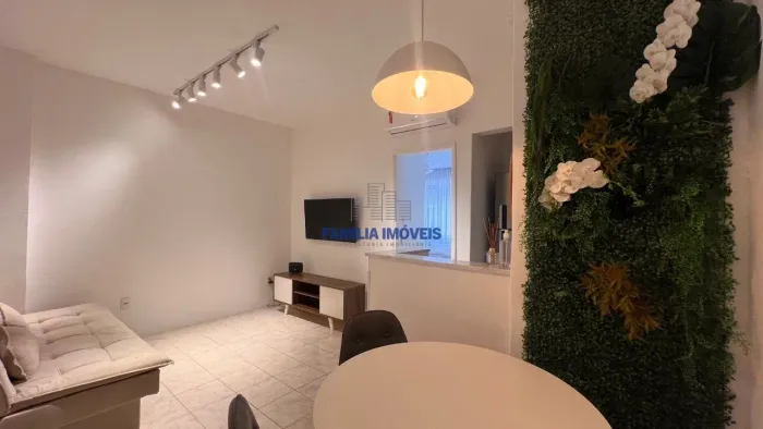 Apartamento para alugar 1 quarto mobiliado Embaré Santos