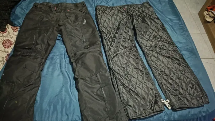 Calça masculina para motoqueiro