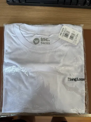 Camisa branca Hangloose lacrada tamanho G