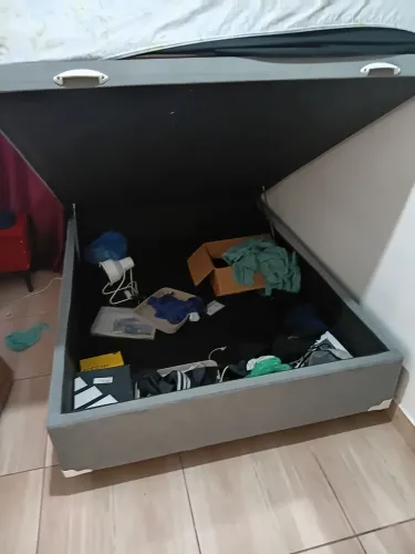 Cama baú blindado 