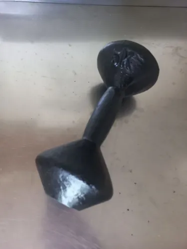 Peso de academia 5 kg pintado