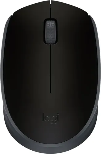 Mouse sem fio Logitech M170 com Design Ambidestro Compacto, Conexão USB e Pilha Inclusa - 
