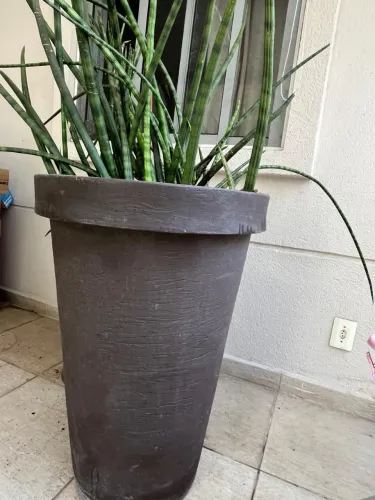 Vaso de Polietileno 54cm diametro 80 cm altura
