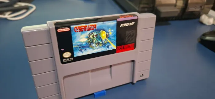Jogo - Cybernator - Snes (Super Nintendo) - Original