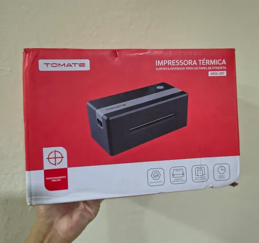 Impressora Térmica TOMATE + 10.000 etiquetas