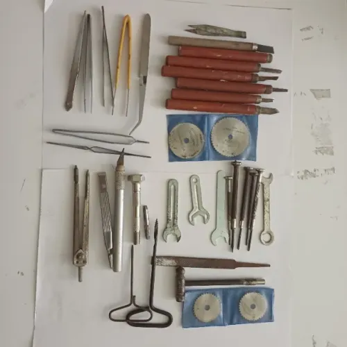 acessorios usados para trabalhos em geral 