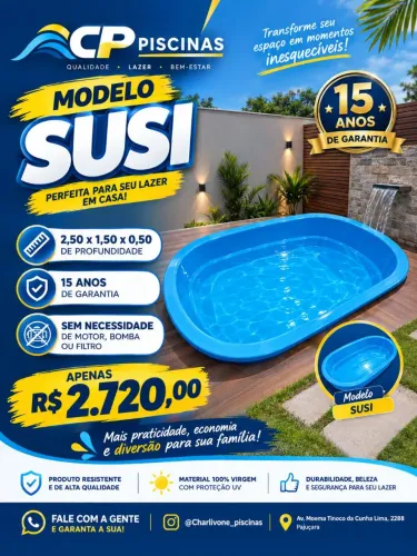 PISCINA DE FIBRA