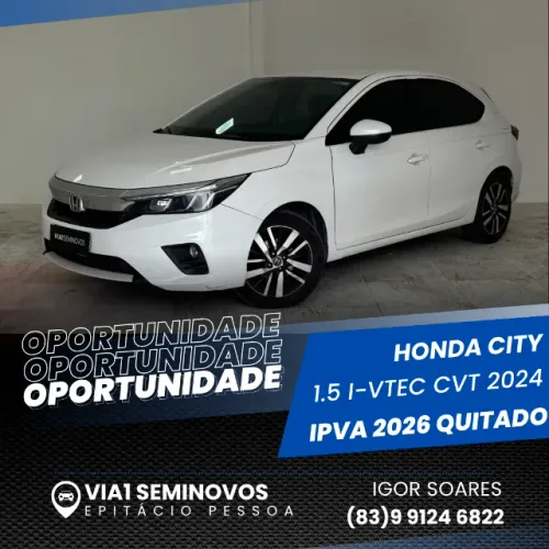 Honda City Hatchback EXL 1.5 Flex 16V Aut. 2023