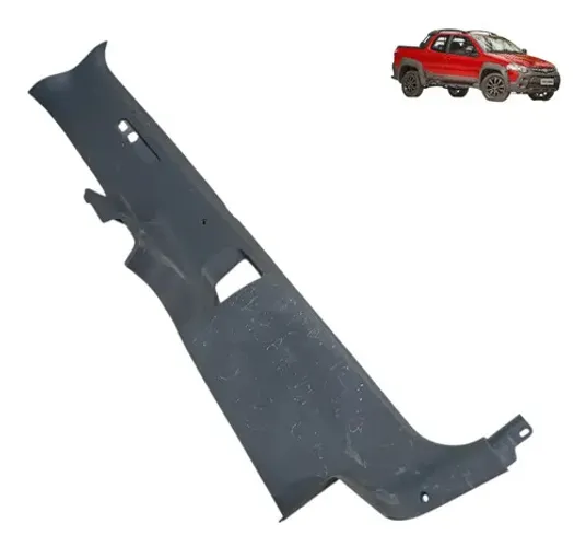 Moldura Coluna Fiat Strada Interna Esquerda 2014 2015 2019