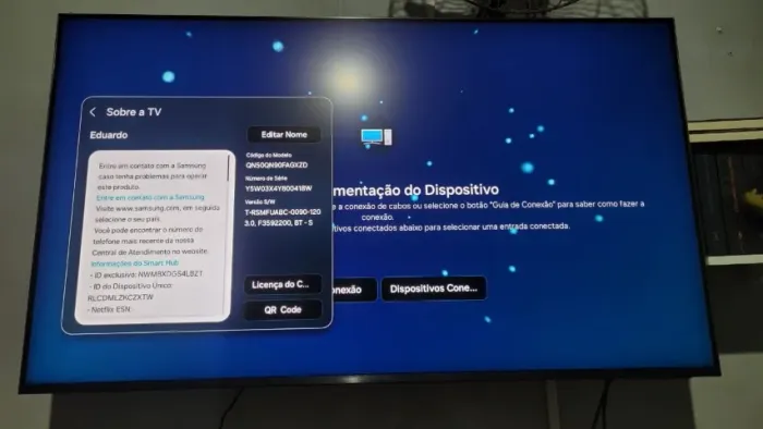 Combo tv e soundbar samsung