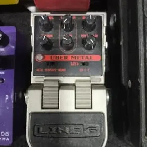 PEDAL LINE 6 UBER METAL