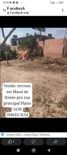 Terreno 5x30 em Mauá