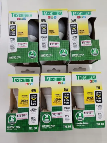 Lâmpada 3000k para camarim 