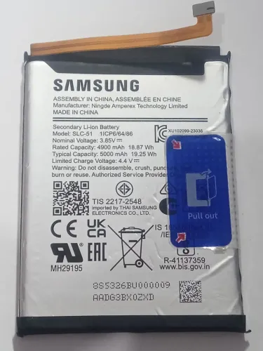 Bateria celular Samsung Galaxy A05S original SLC-51 de 4900mAh