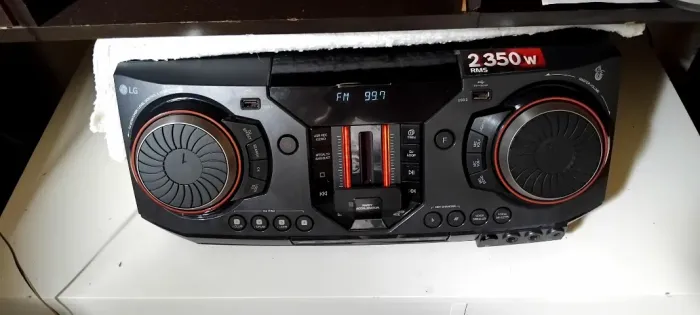 Mini System LG XBOOM CL87- 2350W RMS, Graves Potentes, Karaokê,