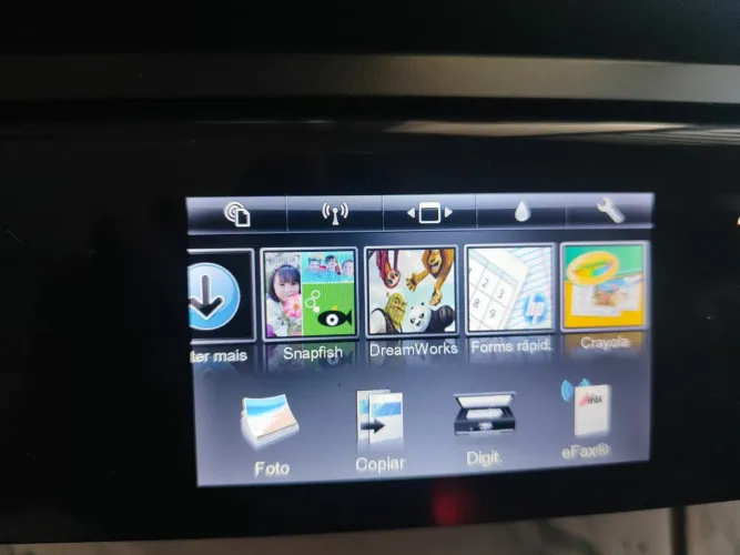 Impressora multifuncional HP Envy 114 preta