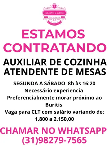 VAGA DE EMPREGO