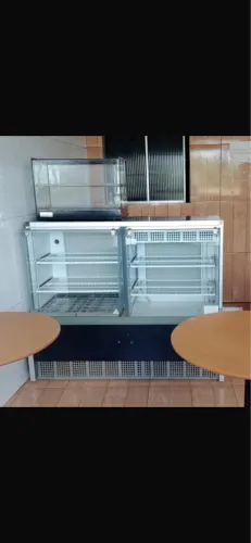 Vitrine salgados + Estufa