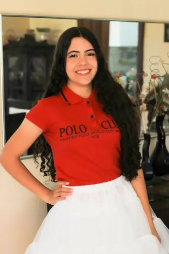 Camisa vermelha polo tamanho M