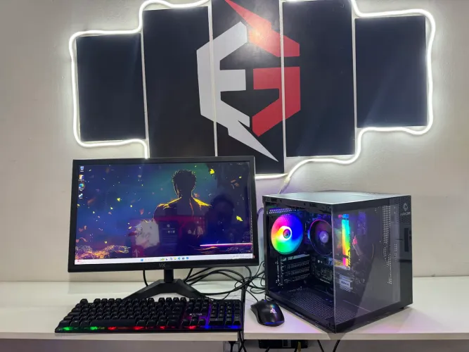 Pc Gamer Ryzen 3 3200g + 16gb de memória + Nvme de 256gb + Fonte de 500w