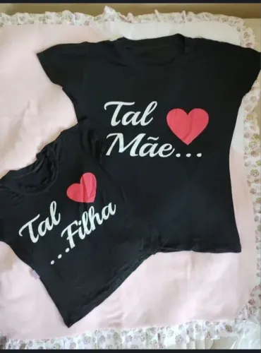 Camisetas Mãe e Filha 