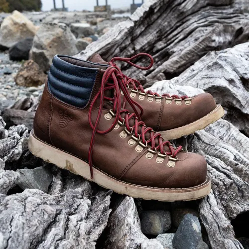 Bota Blacl Boots Alaska Ohio - Café Graxo