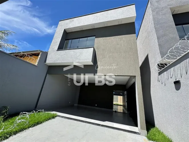 Lindo Sobrado Novo, Alto Padrão, 3 Suites Plenas - Área Gourmet, Jd Atlântico