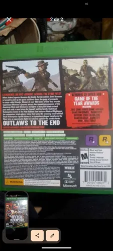 Red Dead Redemption Game of the year edition. 