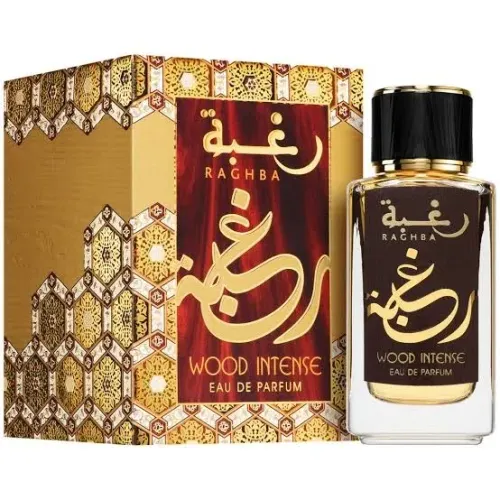 PERFUME RAGHBA WOOD INTENSE EDP LATTAFA 100ML LACRADO