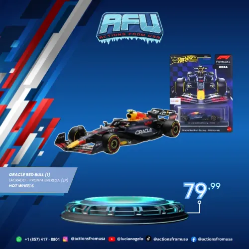 Hot Wheels Premium Fórmula 1 F1 2024 Oracle Red Bull Racing RB20 #11