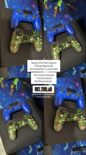 PS4 Slim Digital de 1TB