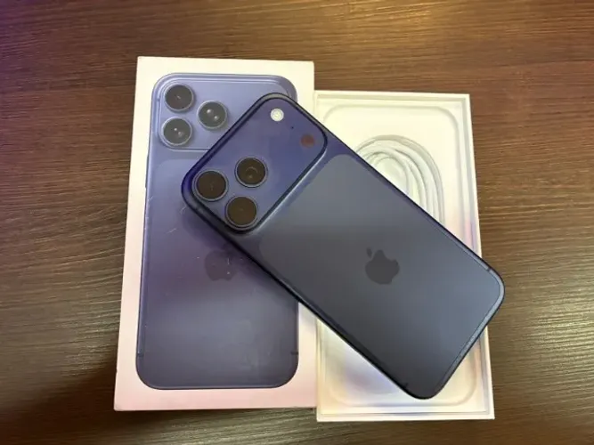 IPHONE 17 PRO MAX 256GB AZUL - SEMI NOVO - BH SAVASSI