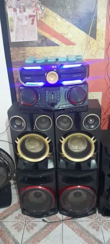 Som Philips funcionando perfeitamente 
