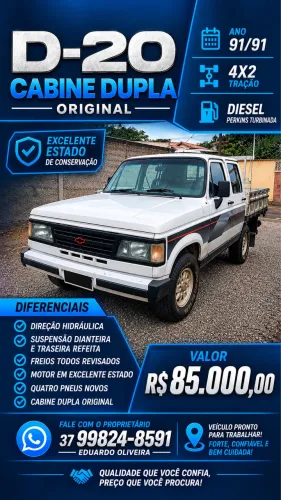 Chevrolet D-20 S 3.9/4.0 Turbo Diesel 1991