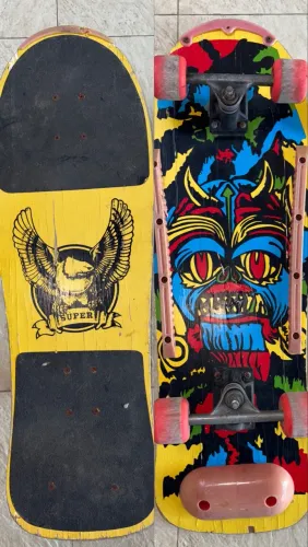 Skate Old School Estilo Retrô