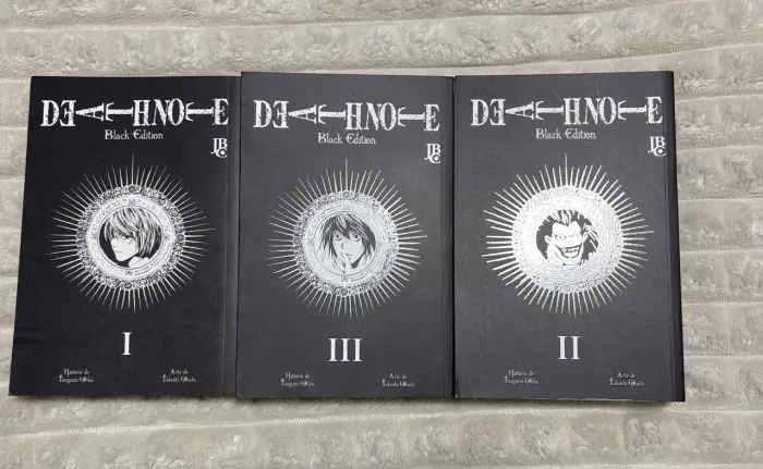 Death note black edition 1 ao 3