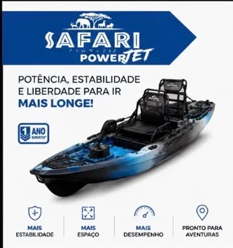 Caiaque Safari Power Jet Brudden