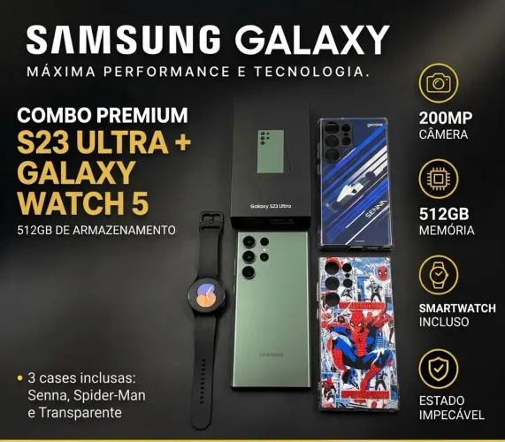 S23 Ultra 512GB + Galaxy Watch 5